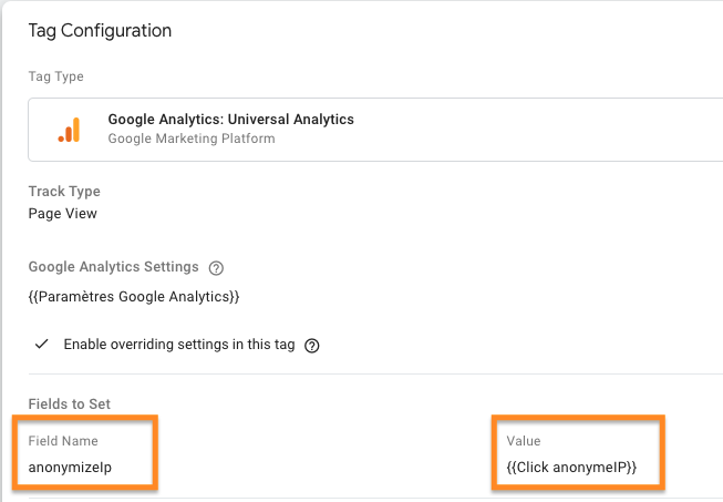 Google Analytics Tags